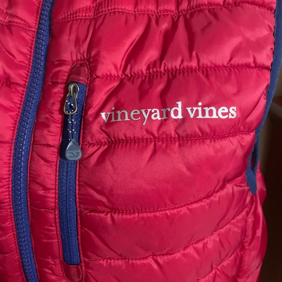Vineyard Vines Men's Mountain Weekend Vest in Lifeguard Red XS Excellent Cond - Picture 7 of 9